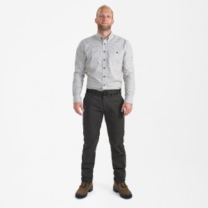 Myśliwskie spodnie zip-off Slogen 3076 Black Ink