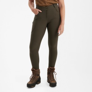 Myśliwskie legginsy Lady Hunting 3400 Palm Green