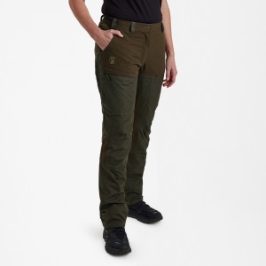 Myśliwskie spodnie Lady Ann z membraną 3734 Deep Green