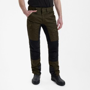 Myśliwskie spodnie Rogaland Stretch z kontrastem 3771 Adventure Green