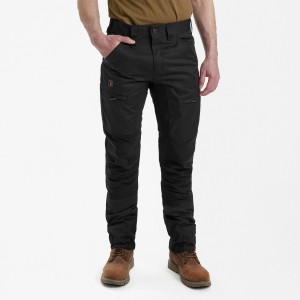 Rogaland Stretch Trousers with contrast 3771 Black