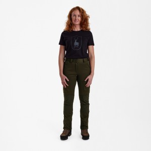 Myśliwskie spodnie softshell Deerhunter Lady Excape 3843 Art Green