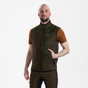 Myśliwska kamizelka pikowana Mossdale 4453 Forest Green