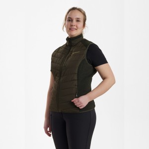 Myśliwska kamizelka pikowana Lady Caroline 4573 Timber