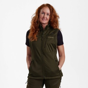 Myśliwska kamizelka softshell Deerhunter Lady Excape 4843 Art Green