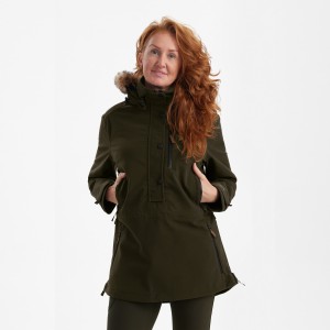 Myśliwska kurtka typu smock Lady Gabby Smock 5004 Peat