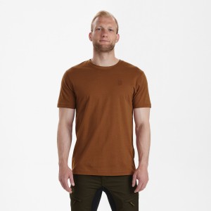 Myśliwski T-shirt Easton 8320 Burnt Orange