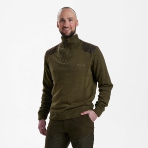 Myśliwski sweter Carlisle Knit ze Stormliner® 8370 Cypress
