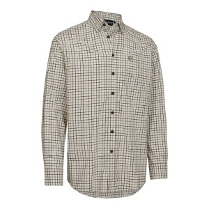 Myśliwska koszula Gavin 8748 Beige Check